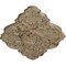 Ekena Millwork Piedmont Ceiling Medallion, Hand-Painted Gobi Desert Crackle, 37"W x 26"H x 1 3/8"P CM37X26PEGDC - alternate 4